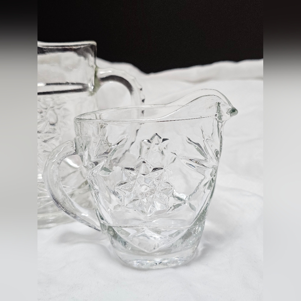 Anchor Hocking Star Of David Glassware